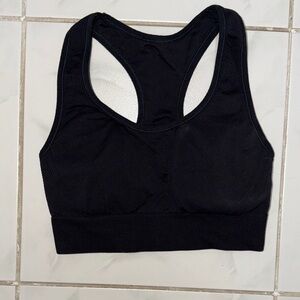 All in Motion Black Sports Bra